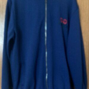 Gucci blue zippered hoodie in size 2XL